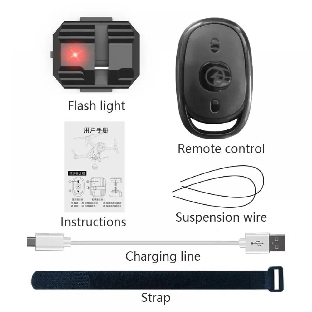 Universal Airdrop System DJI Flip/Neo/Mini 4 Pro/Mavic 3/Air 3S/Mavic 2/Fimi X8 SE Drone Gift Thrower Accessories