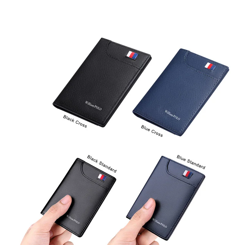 

2022 new brand Toolpolo men's wallet 6 card holders purse for men luxury leather credit card wallet men wallet small