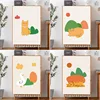 Animal Simple Self-Adhesive Cabinet Short Curtains Dustproof Half-curtain Kitchen Nordic Shelf Wardrobe Cover Curtain Home Decor 2