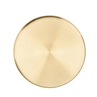 Kitchen Stainless Steel Storage Tray Decorative Trays Organizer Jewelry Display Plate Round Shape Gold Tray Kitchen Storage 1
