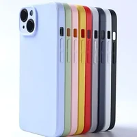 Phone Case for Iphone 14 Plus 13 12 Mini 11 Pro Max Xs X Xr 7 8 Candy Color Original Liquid Silicone Soft Protector Back Cover 2