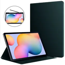 Universal Slim Magnetic Tablet Cover - Premium Protective Case - S9 10 Ultra 14.6in (Dark Green)