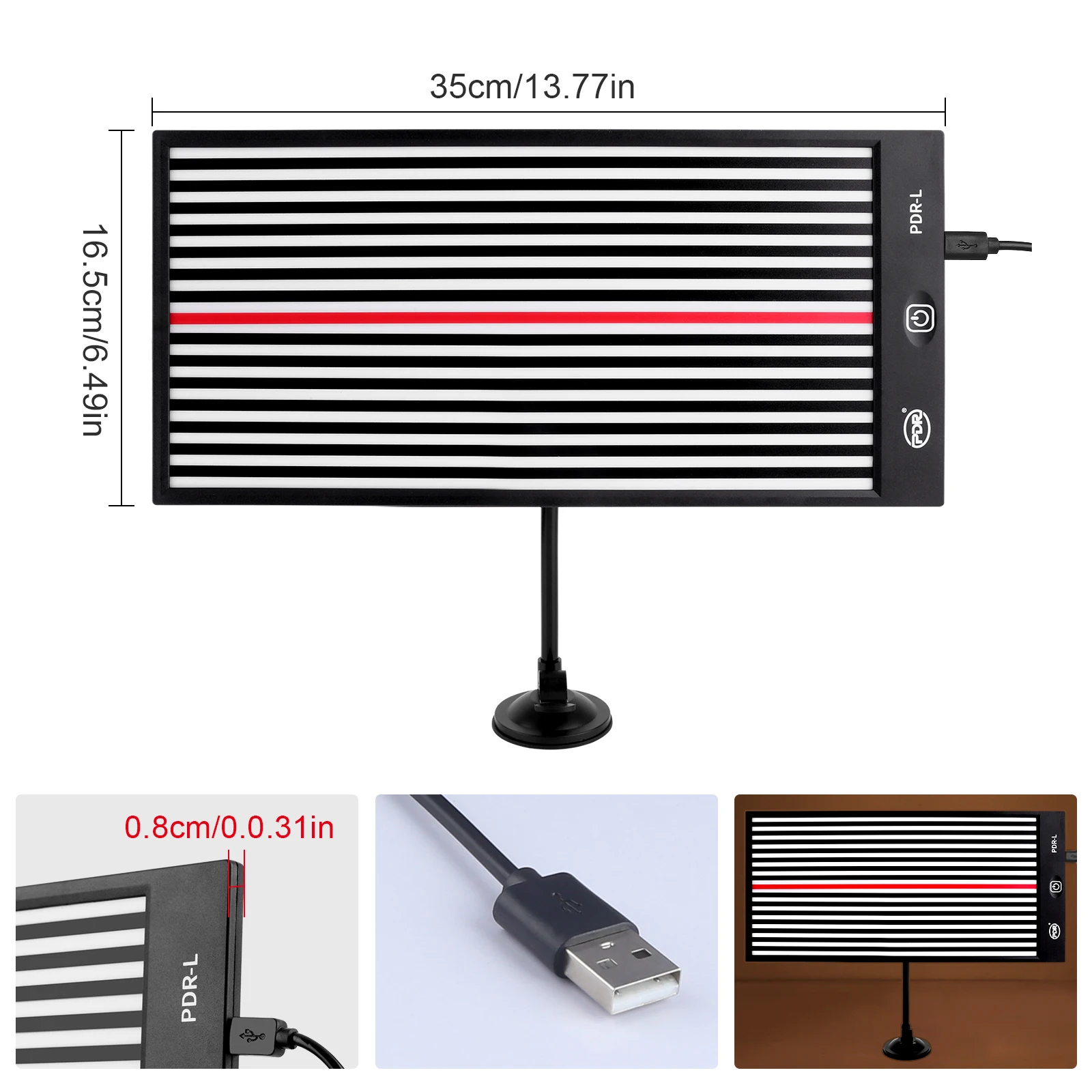 LED-Light-Line-Wire-Board-Car-Paintless-Dent-Removal-USB-Reflection ...