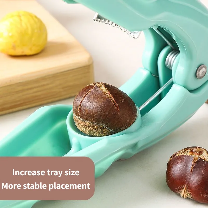 Nut Sheller Nut Cracker Chestnut Peeler Chestnut Cracker Universal Nut Opener Clip Cross Sawtooth Knife Size
