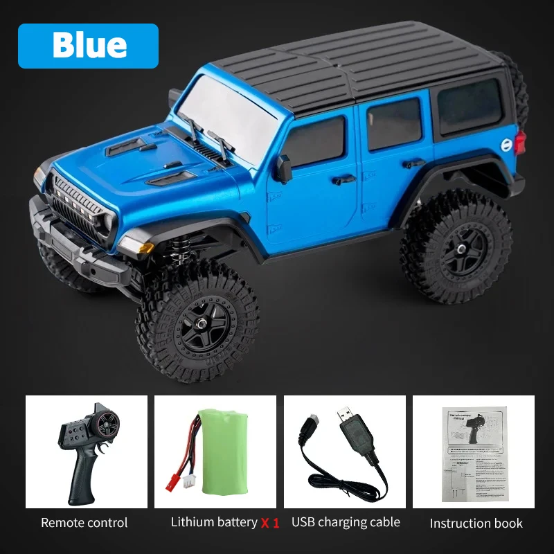 JJRC C8801 1:18 RC Car Full Scale Wrangler Climbing Off Road Car