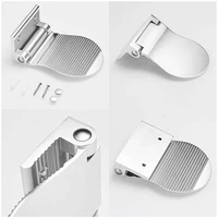 Bathroom Foot Pedal Support Plate Can Be Adjusted Up And Down 180 Degrees The Spacealuminum NonSlip Pedal Bathroom Accessories 2