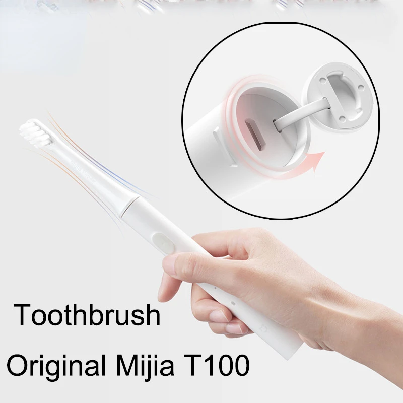 Xiaomi Mijia Sonic Electric Toothbrush T100 Adult Ultrasonic Automatic USB Rechargeable Waterproof