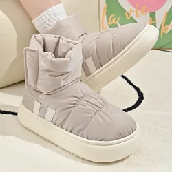 Fashion Women Snow Boots Winter Warm Fluffy Plush Ankle Boot for Female Non-slip Waterproof Down Unisex Chunky Cloud Cotton Shoe
