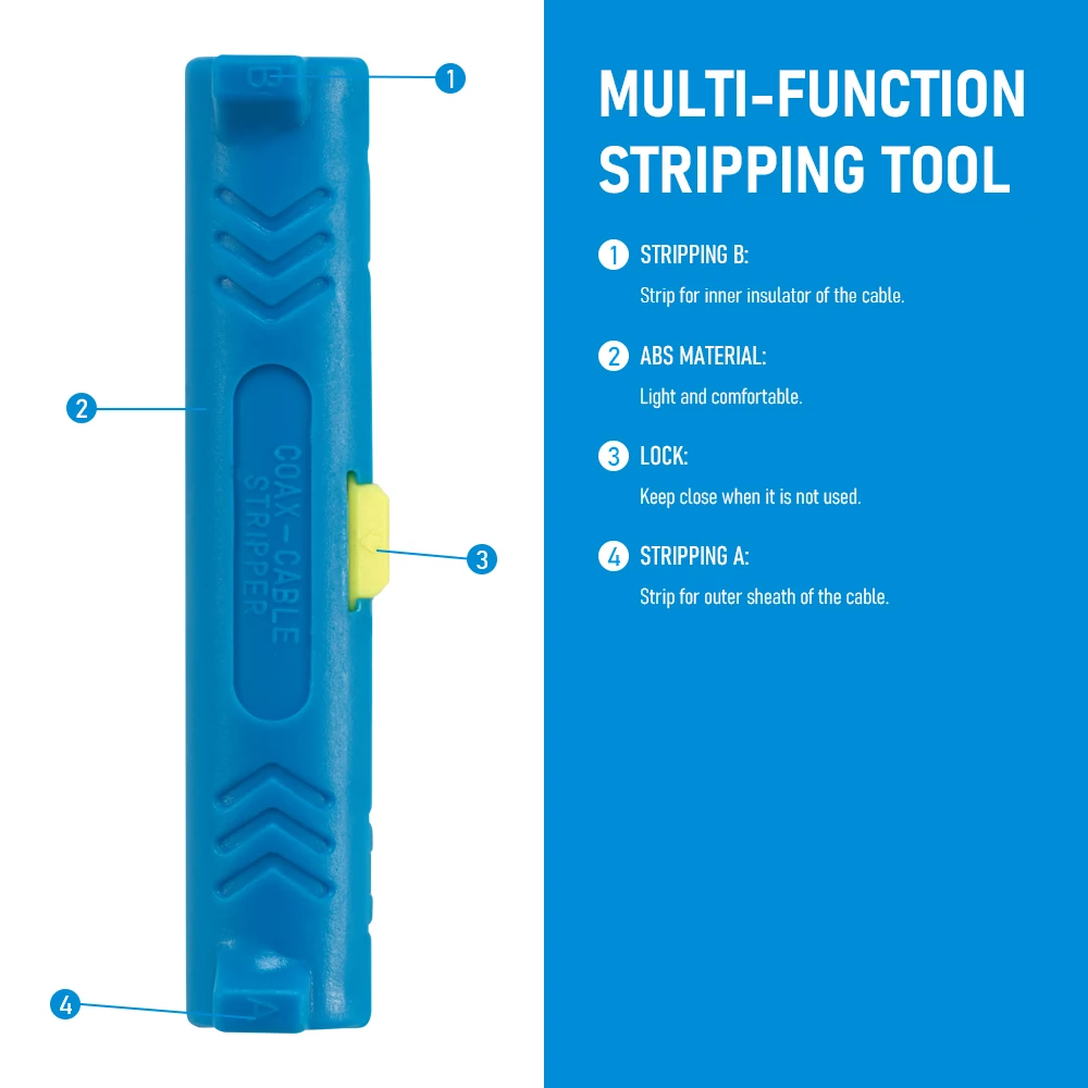 Advanced Electric Wire Stripper and Cable Cutter Tool
