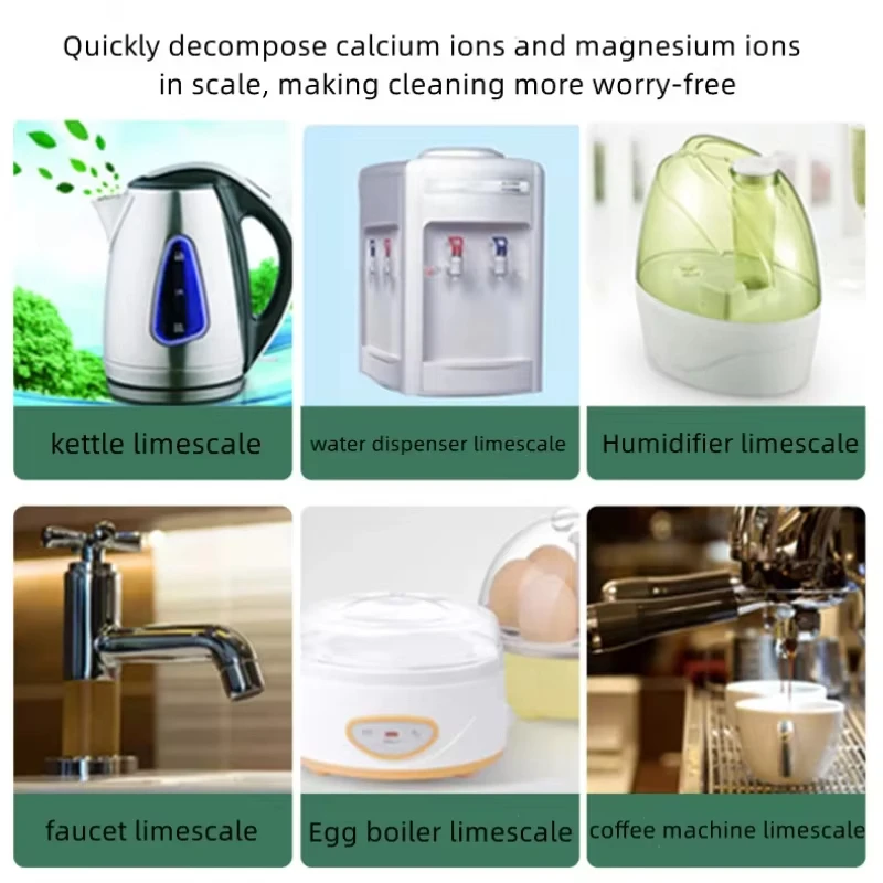 Citric Acid Powder Washing Machine Cleaner Deodorant Electric Kettle Scale Cleaning for Tea and Oil Stains Antibacterial Type