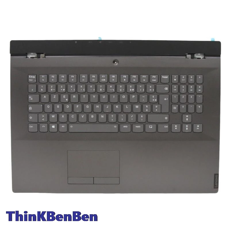 

FR French Black Keyboard Upper Case Palmrest Shell Cover For Lenovo Legion Y740 17 17ICHg 17IRH g Y9000K 2019 5CB0S16473