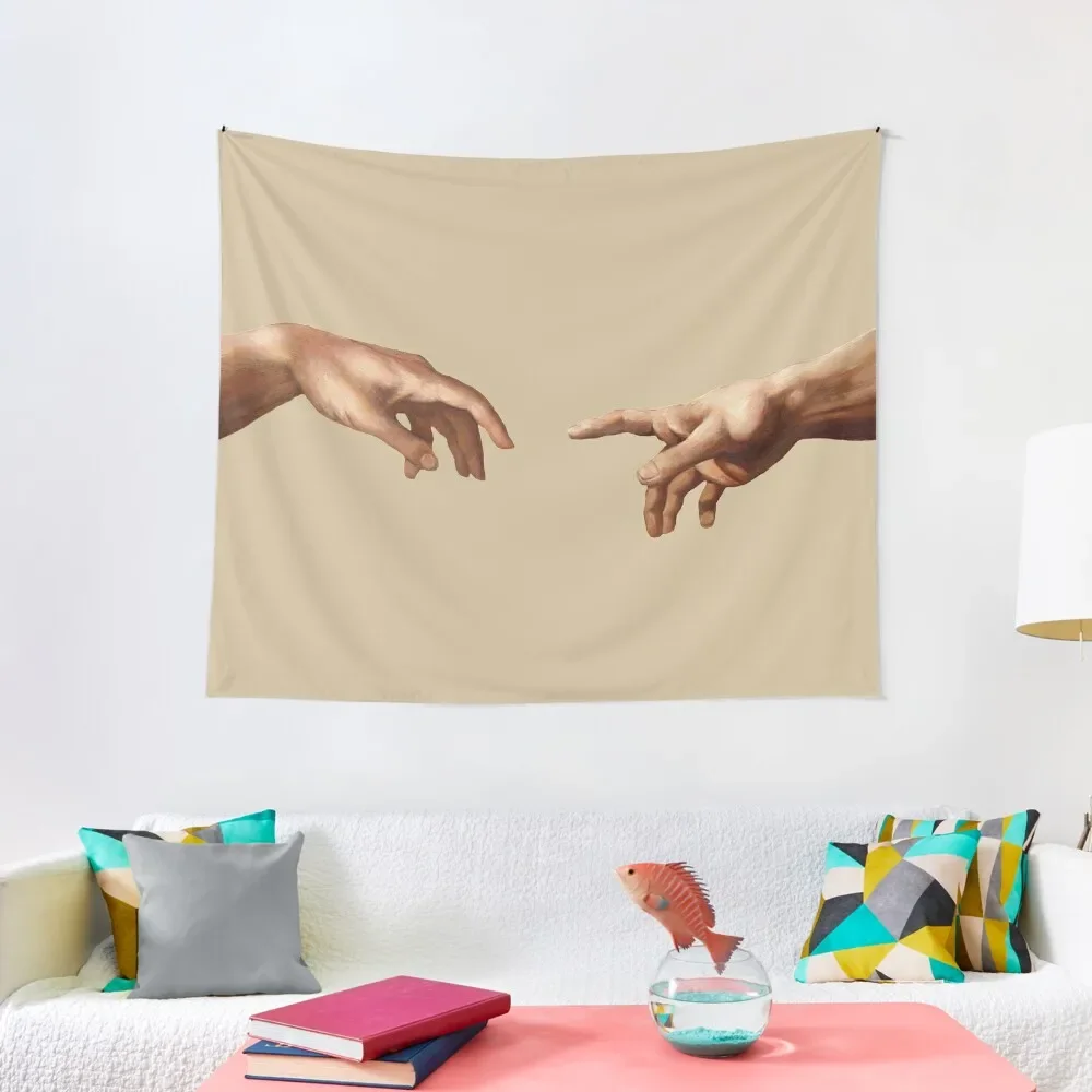 

The Creation of Adam Tapestry Decoration Aesthetic Home Decorators Wall Decor Hanging Tapestry