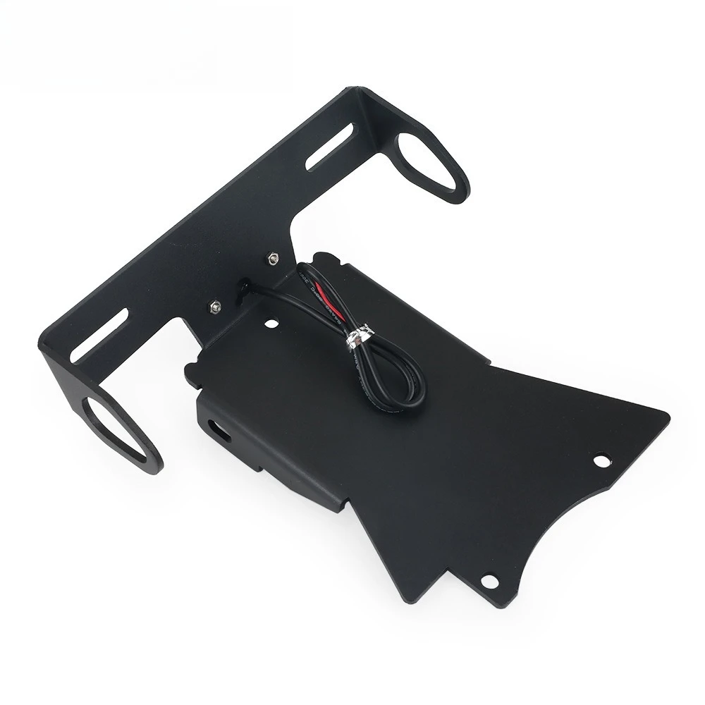 YAMAHA FZ6 FZ6N FZ6S 2004-2010 FZ6 N/S 번호판 홀더 LED 라이트 테일 티디 펜더 제거기 오토바이 액세서리