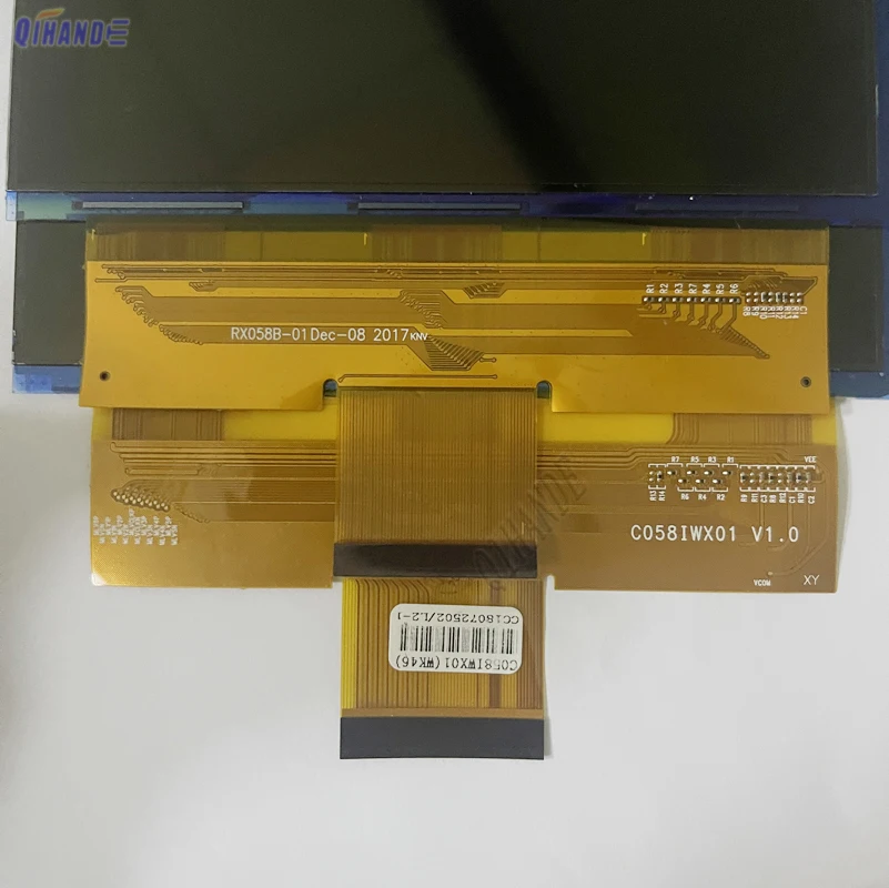 Projetor Lcd Screen Matrix Fpc-c058bwx02 V1.0 C058bwx02 Lcd Tela de Exibição Faça Você Mesmo Projeção C0588wx02 C058iwx01 V1.0 Rx058b01-f2 - Imagem 3