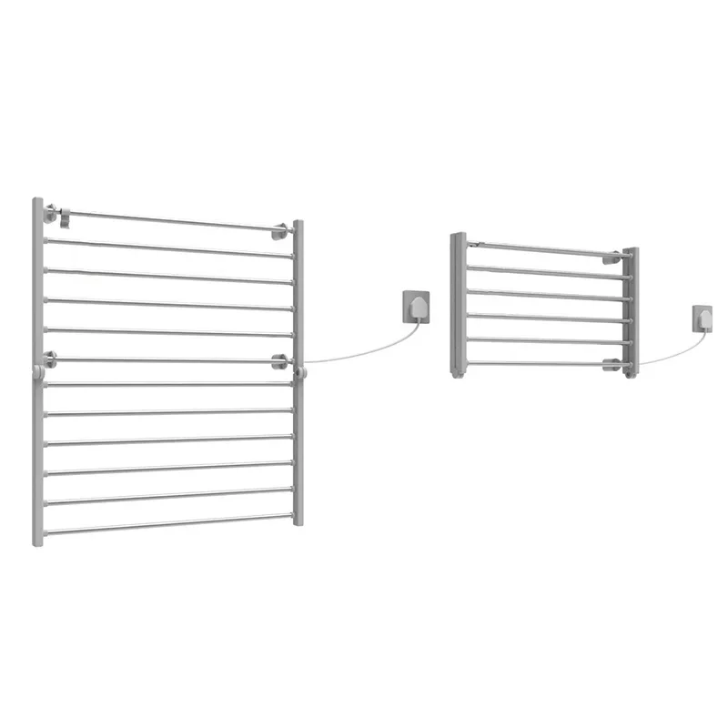 220V/110V Foldable Towel Warmer Cloth Towel Dryer Drying Racks Bars Constant Temperature Bathroom Accessories