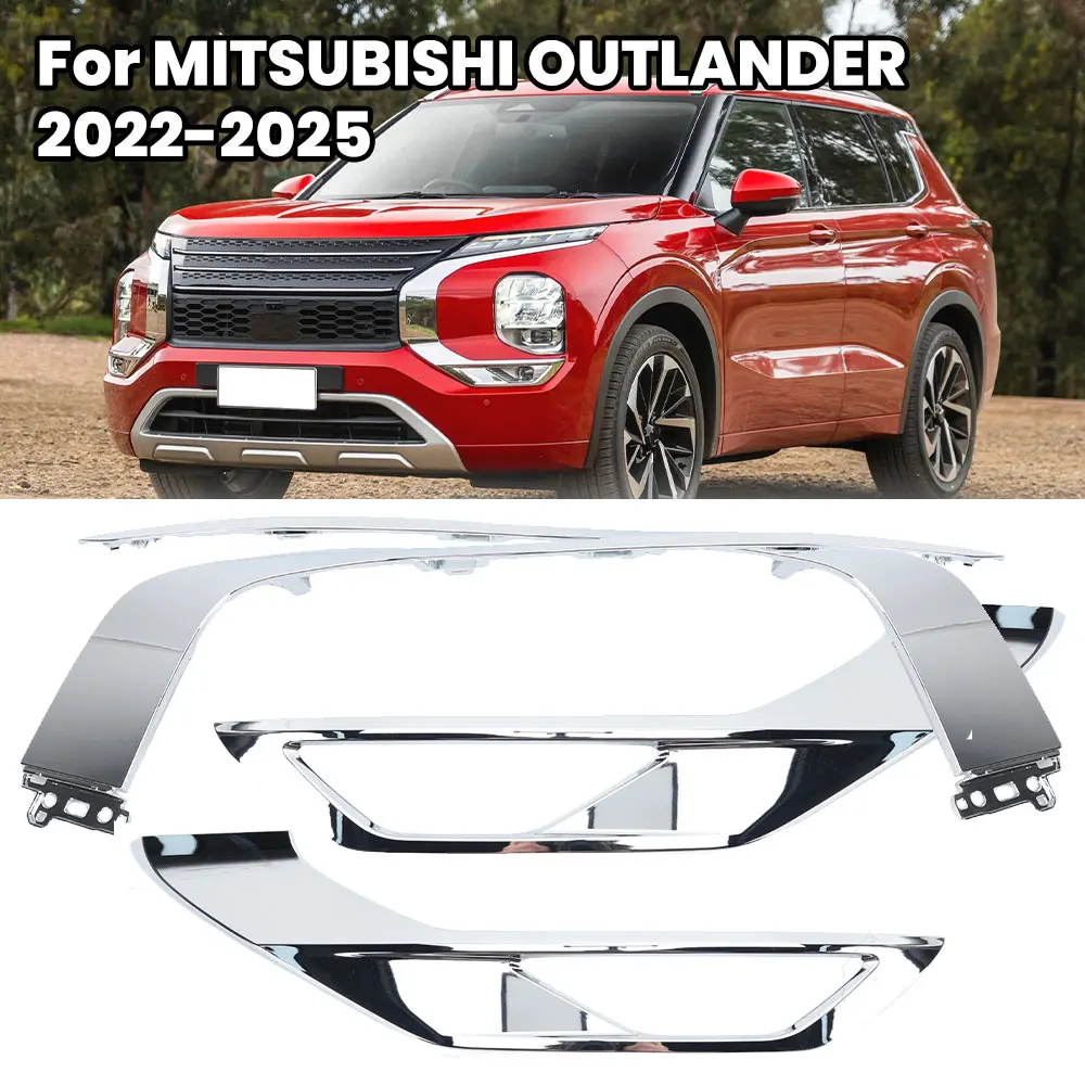 Para Mitsubishi Outlander 2023 - 2025 accorios luc antiniebla traseras lámparas decoración de cejas de párpado/cubierta de pejo retrovisor tilo embellecedor - AliExprs 34