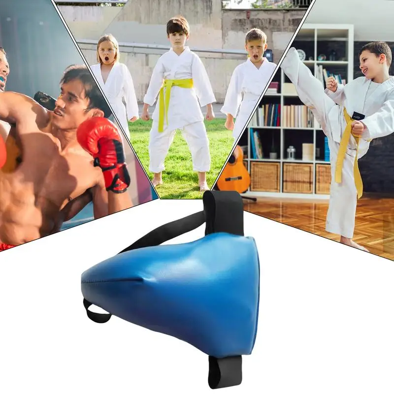 Groin Protector Boxing Muay Thai Protective Gear Groin Protector Cup Boxing Training Equipment Protective Gear For Karate Muay