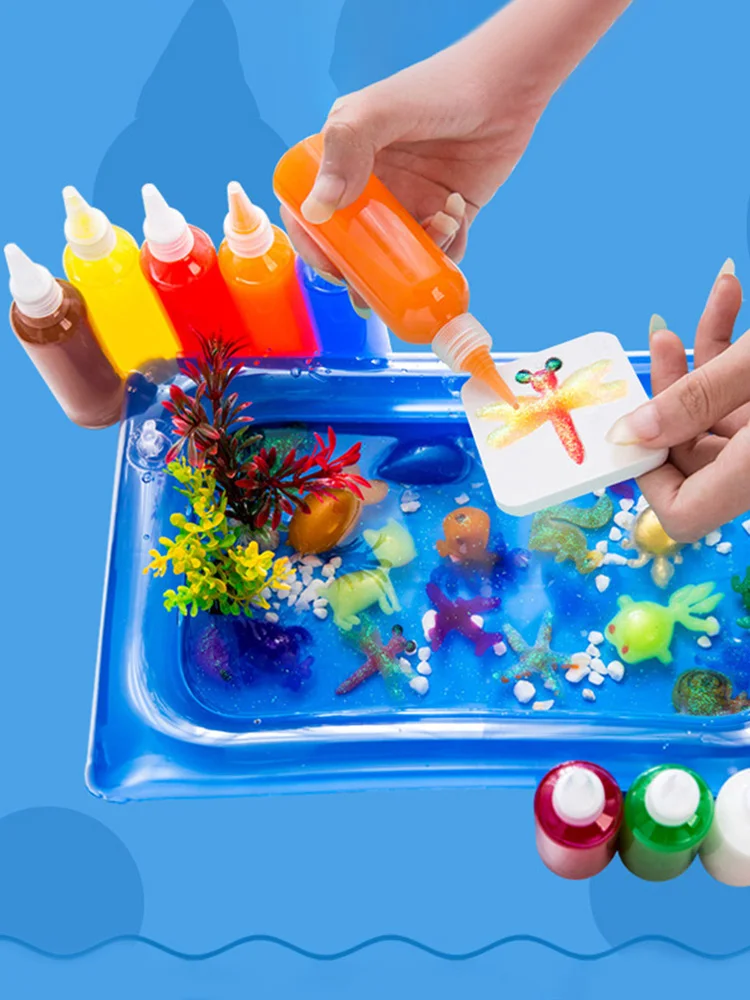 Kids DIY Magic Water Elves Painting Kit 4