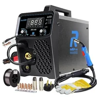 160Amp Dual Voltage MIG Welder Gasless Flux Core Stick TIG Spool Gun 1