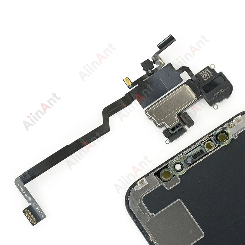 High-Quality Phone Top Proximity Sensor and Earpiece Speaker Flex Cable with Sticker, 100% OEM