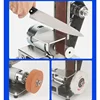 Electric Belt Machine Sander 110-240V Sanding Grinding Polishing Machine Abrasive Belts Grinder DIY Polishing Cutter Edges 6