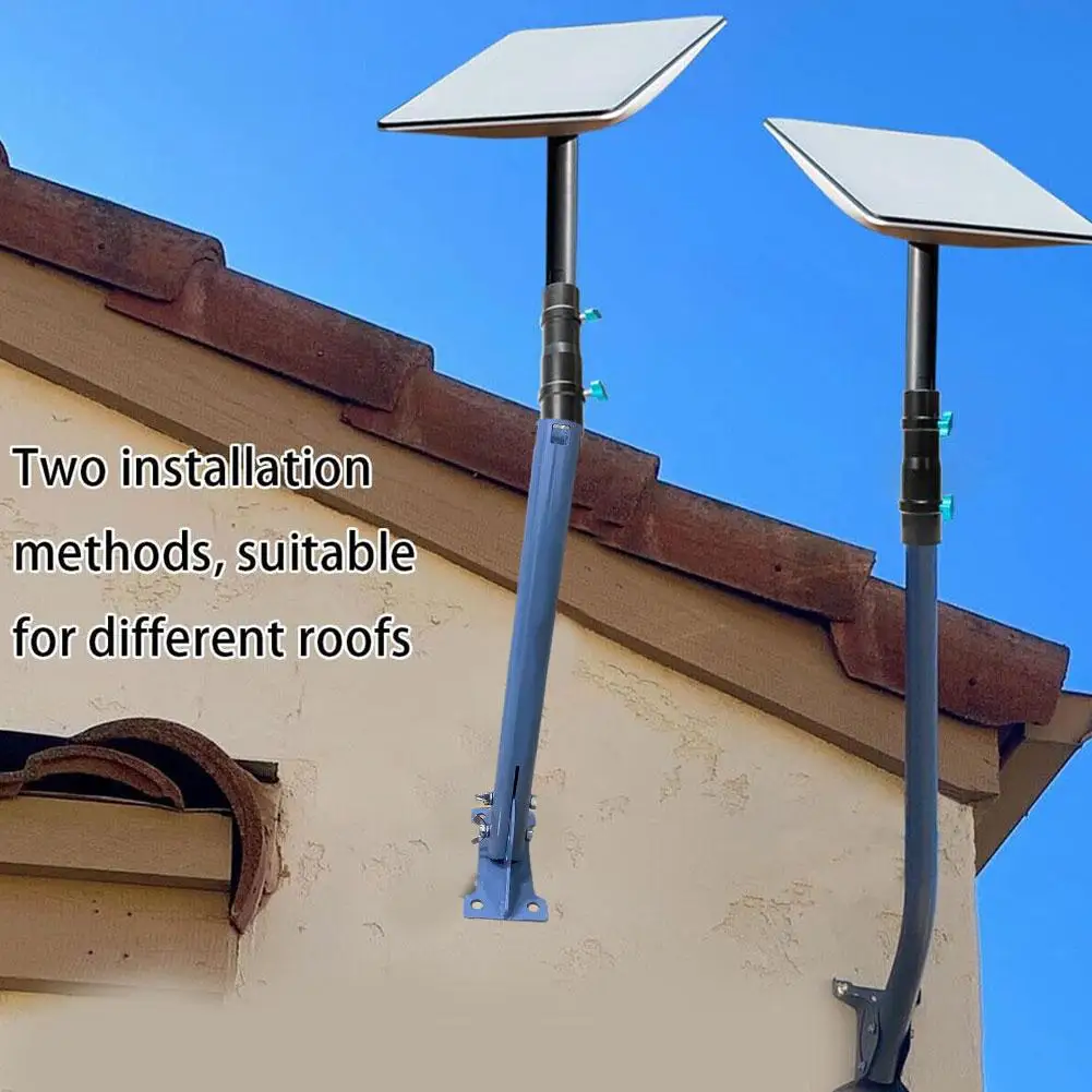 

Сверхмощный поворотный кронштейн для Starlink из нержавеющей стали, монтажный кронштейн KitStarlink сигнальной башни для установки на крыше и на стену C9S6