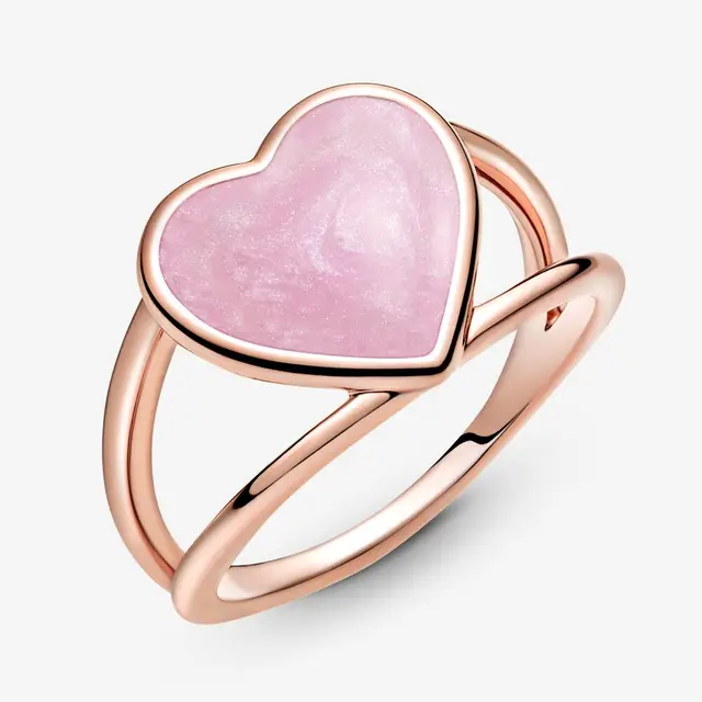 Minimal Heart Statement Ring – Exisoar