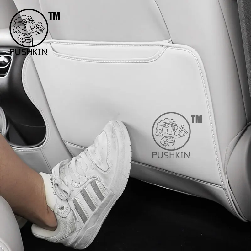 For GAC AION UT 2025 Car Leather Seat Kick Rear Seat Protection