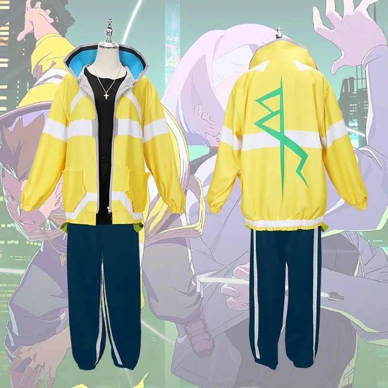 Men's Anime-Inspired Suit Cosplay Costume