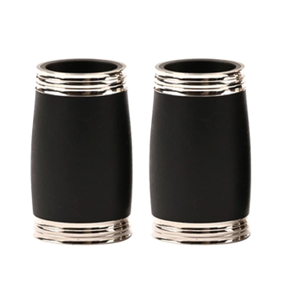 

2pcs Practical High Pitch B Clarinet Tubes Clarinet Two-section Tube Tools