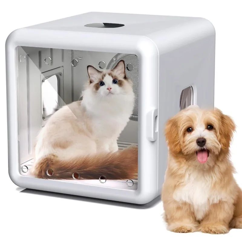 

Ultimate Safe Quiet Pet Hair Dryer with Smart Temperature Control, Auto Dryer Box for Cats, Intelligent Temperature Control
