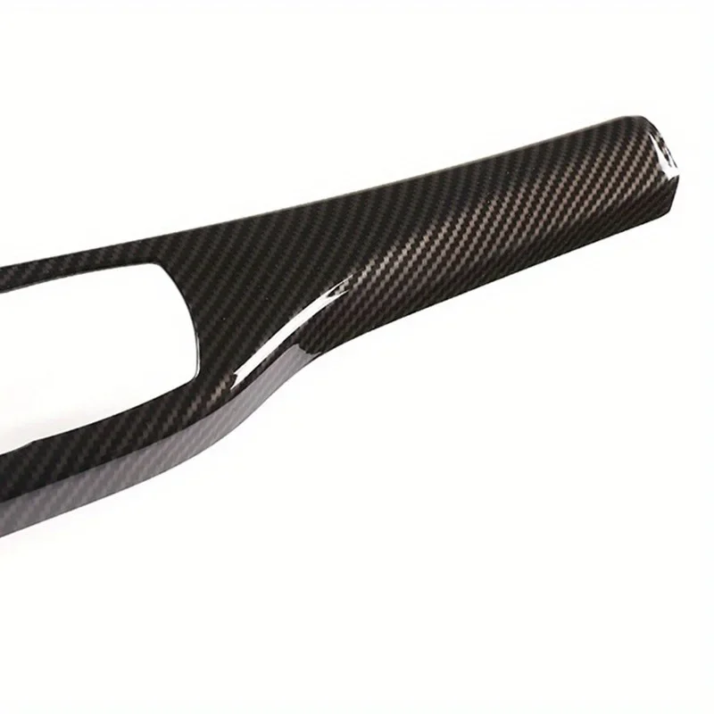 BMW F30 F31 F34 F32 F36 M3 M4(RHD)용 ABS 카본 파이버 자동차 멀티미디어 패널 커버 트림 리얼 카본 파이버 스티커