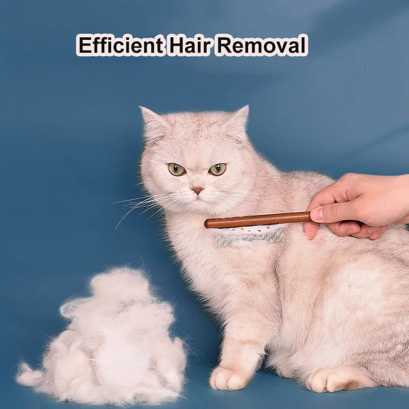 애완 동물 벼룩 빗 고양이 개 벼룩 진드기 제거 도구에 대한 빗 매트 긴 짧은 머리 애완 동물 제품에 대한 스테인레스 스틸 손질 브러시