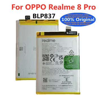 New Original Battery 4500mAh BLP837 Battery For OPPO Realme 8 Pro 8Pro Mobile Phone Batteries +Tool Kits