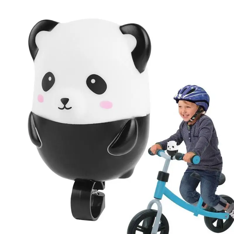 

Panda Bicycle Horns Frog Silicone Bike Handlebar Decorations Scooter Decoration Supplies Squeezable Cute Bike Horns Ornaments