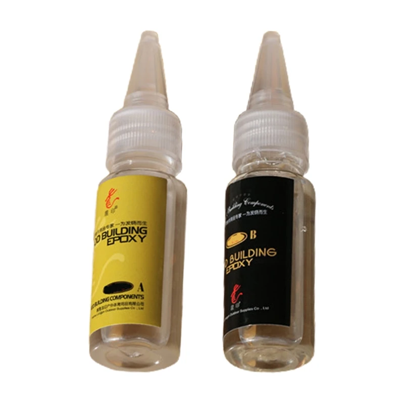 

Fishing Rod Building Epoxy AB Transparent Glue For Fishing Rods Accessories Tool N58B