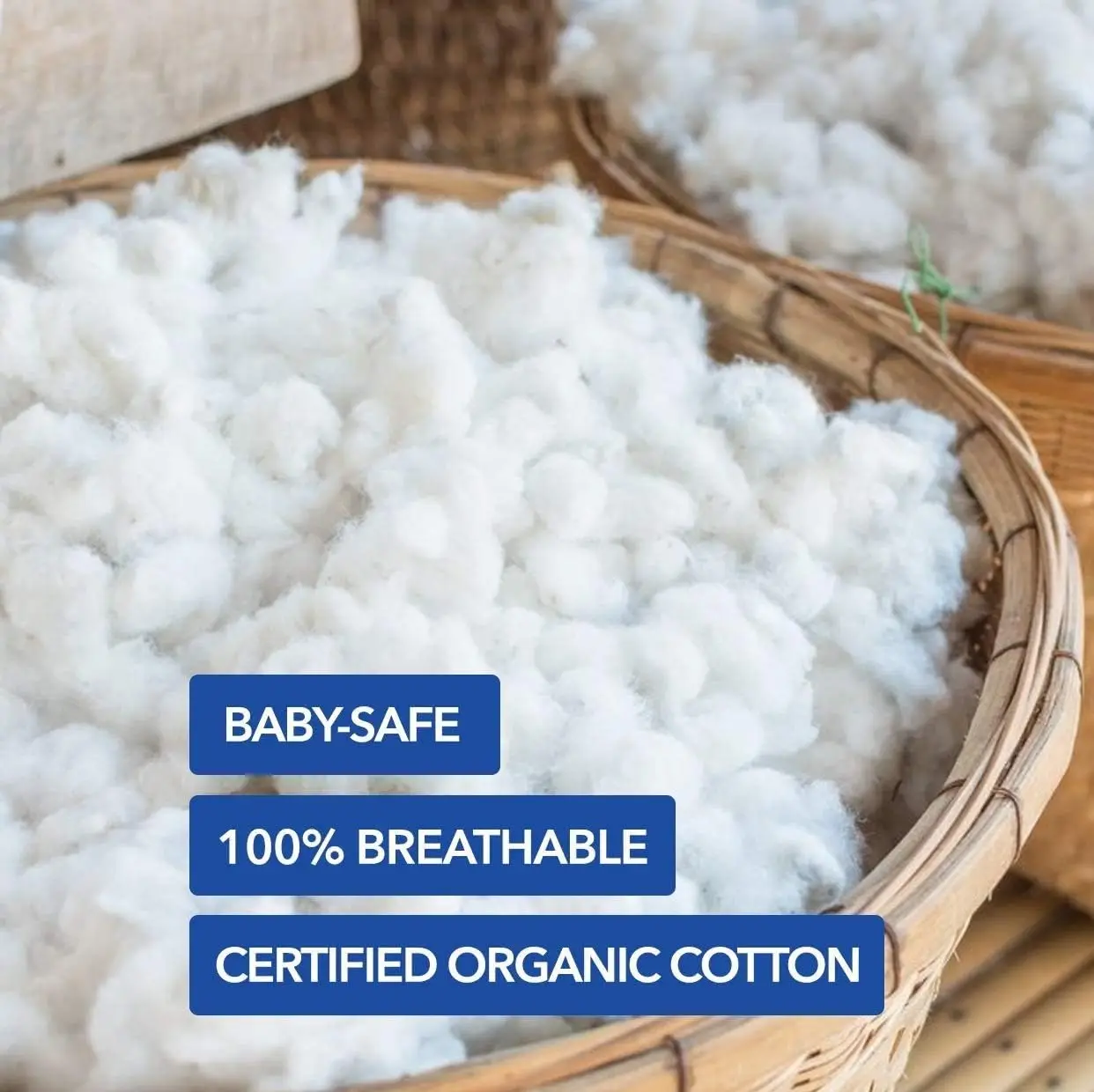 Cooling Premier 5" Mini Crib and Toddler Mattress 2-Stage I 100% Breathable & Hypoallergenic I Extra Firm Infant Side and Plush 4