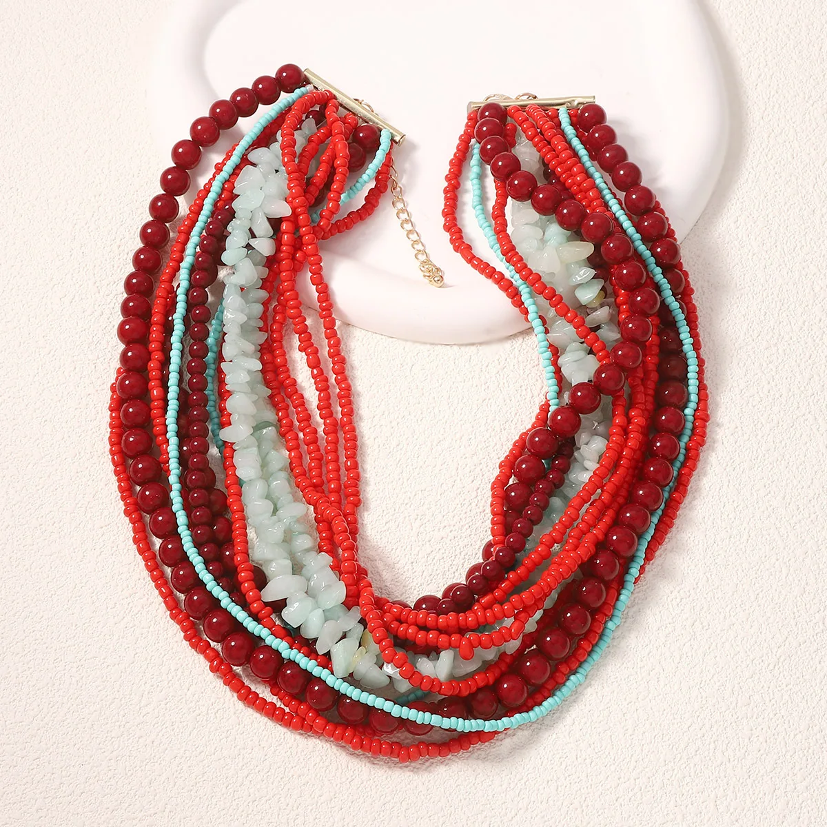 【激レア】　【超希少】アジアン　ネックレス　カジュアル　大きい 透かしコイン3連ネックレス｜WOMEN｜250HAB56-540K｜AZUL BY MOUSSY