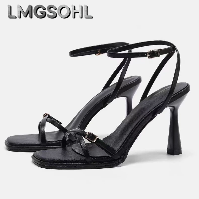 Women High Heels Rome Sandals Sexy Summer Shoes Open Toe Slippers Trend Party Dress New Slingback Sandalias Pumps Mujer women slingback sandals,women high heels shoes