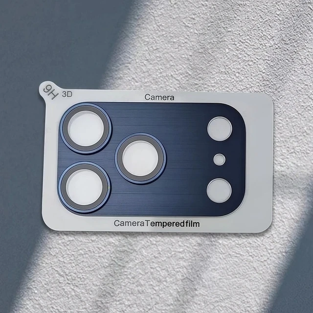 iPhone Metal Camera Lens Protector Glass Film 5