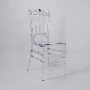 100 шт., прозрачные акриловые съемные стулья Тиффани