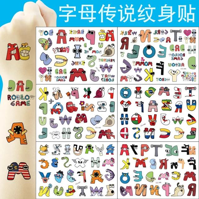 Para colorir alfabeto lore