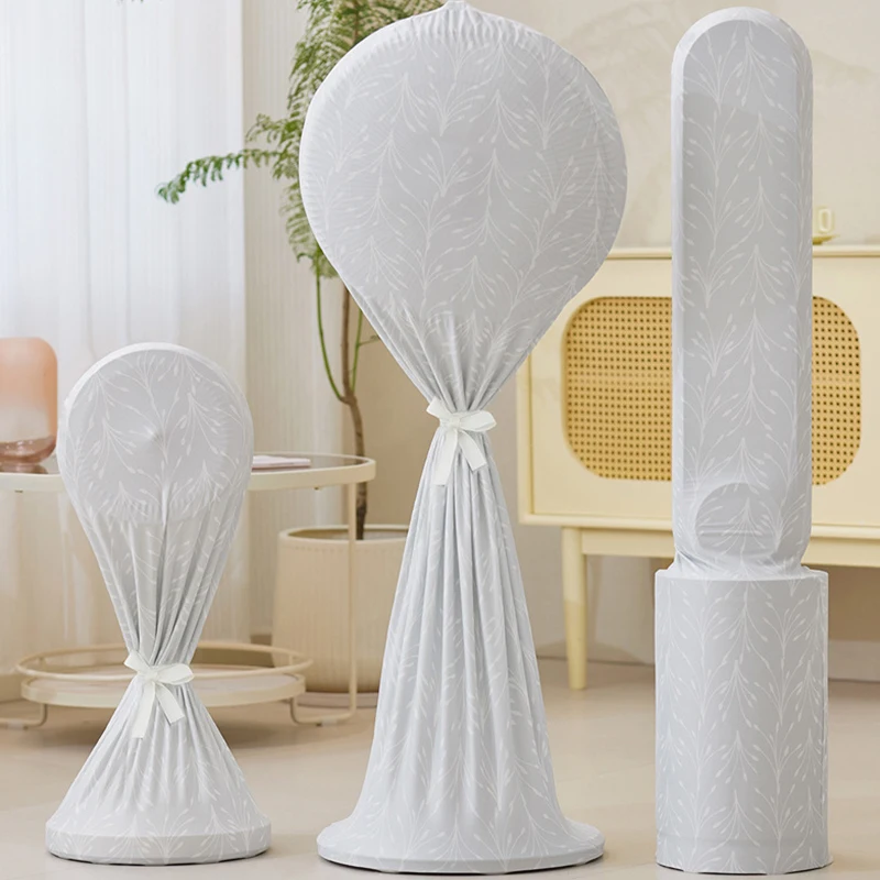 Electric Fan Dust Cover Floor Fan Dustproof Covers Home Standing Fans Protecter Household Ash-Proof Sleeve Protective Cover