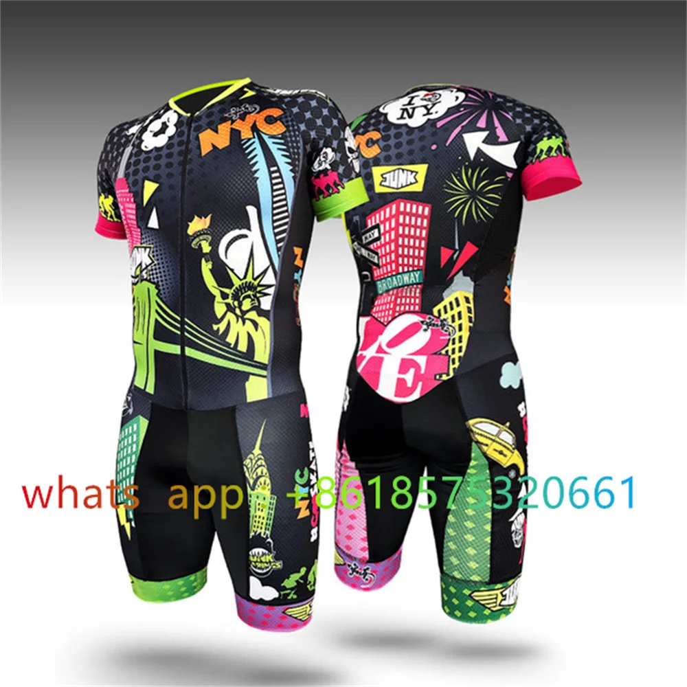 

kids JUNK Skates Suit kids Pro Triathlon Licra Speed Inline Roller Skate Skinsuit Comfortable Summer Fast Skating Speed Suit