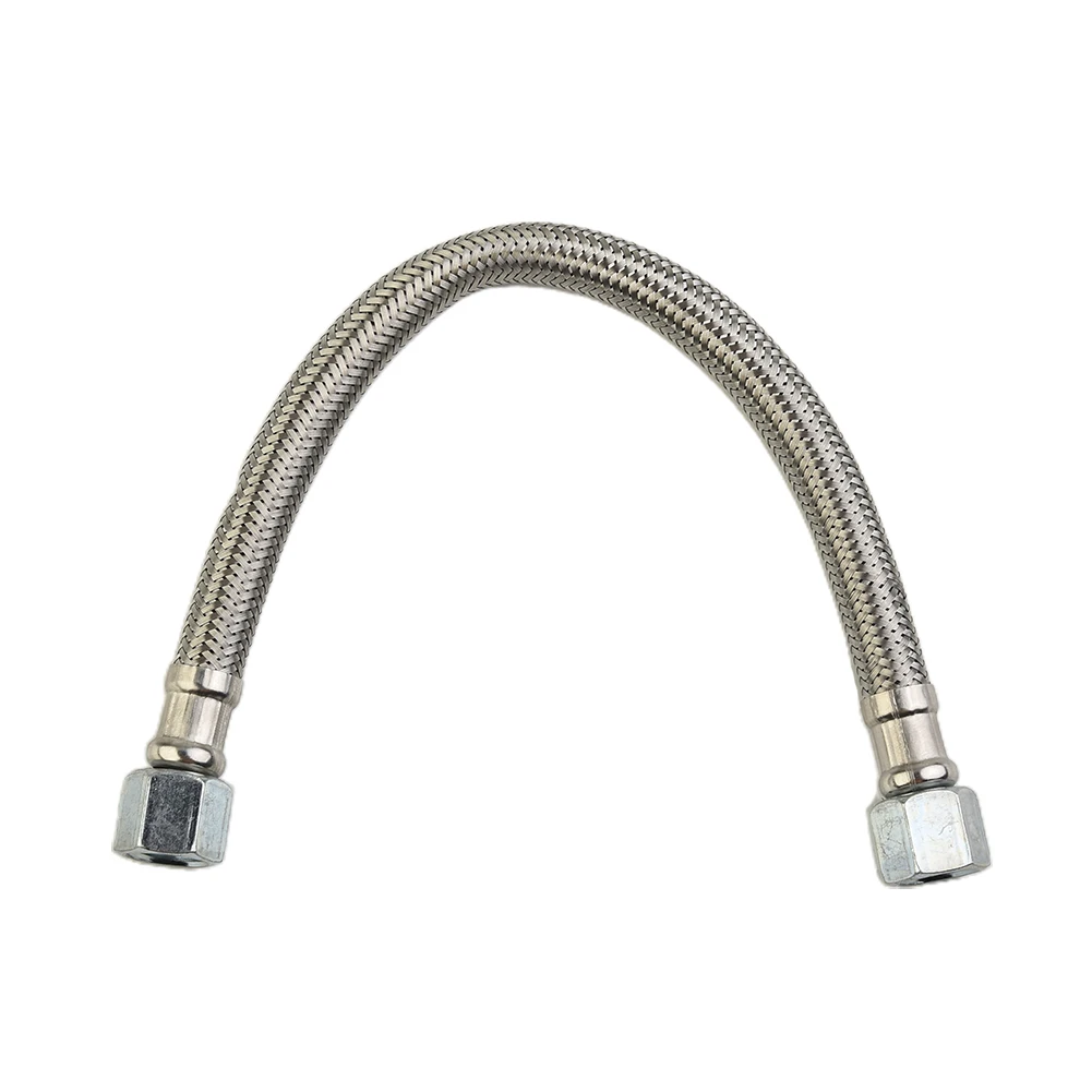 

Stainless Steel 280mm Air Compressor Tube Flexible Hose Air Pump Check Valve Connecting Pipe 14mm Internal Thread Intake Tube