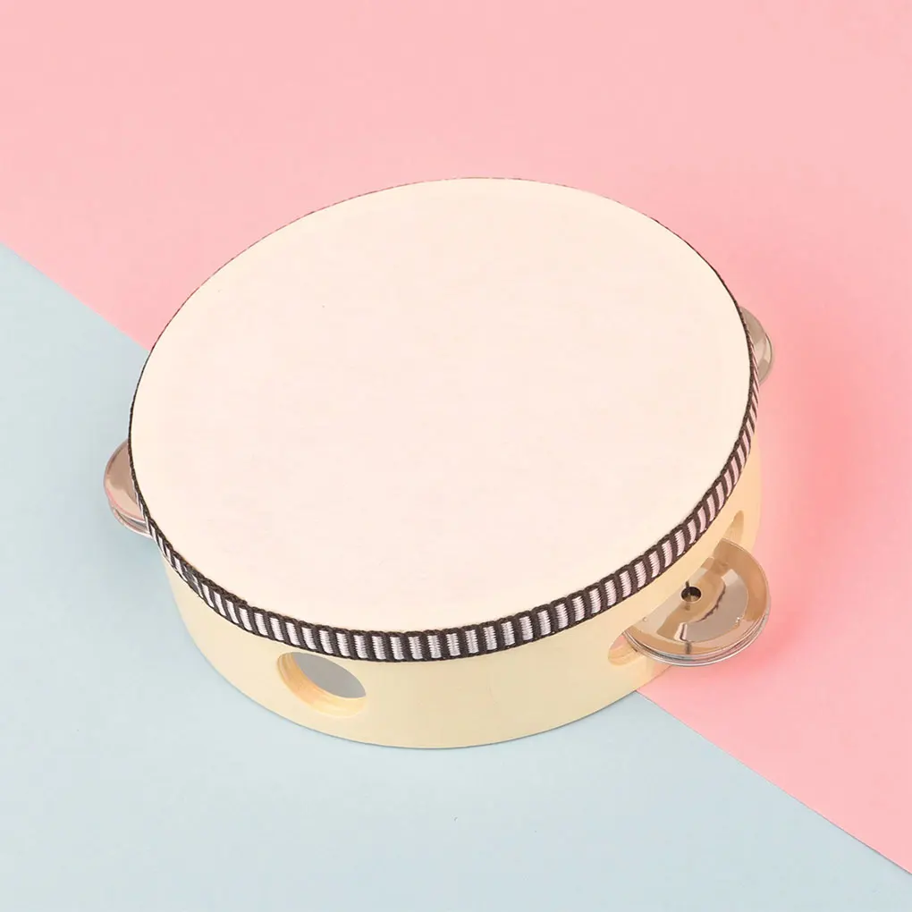Toddlers Musical Instrument Toy Hand Tambourine Kids Drum Sets for