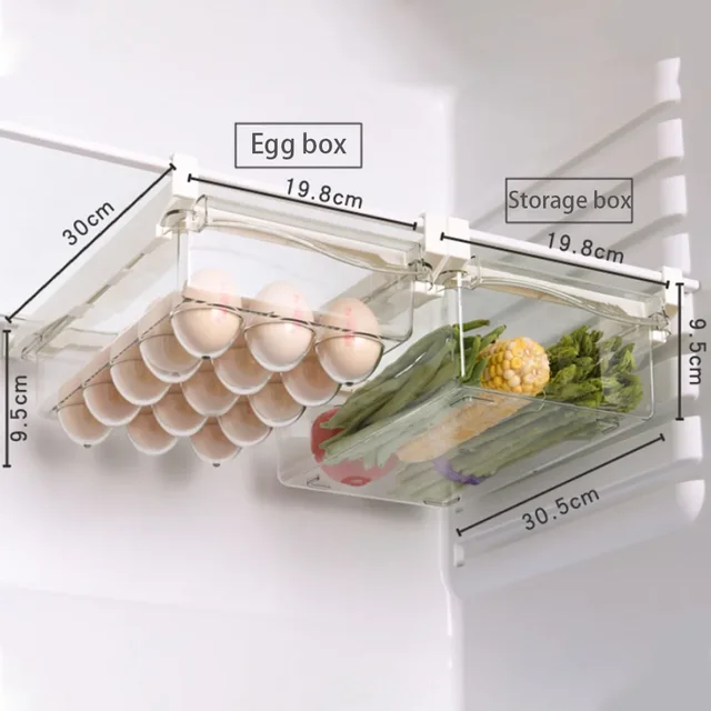 Slide-Out Fridge Storage Box 6