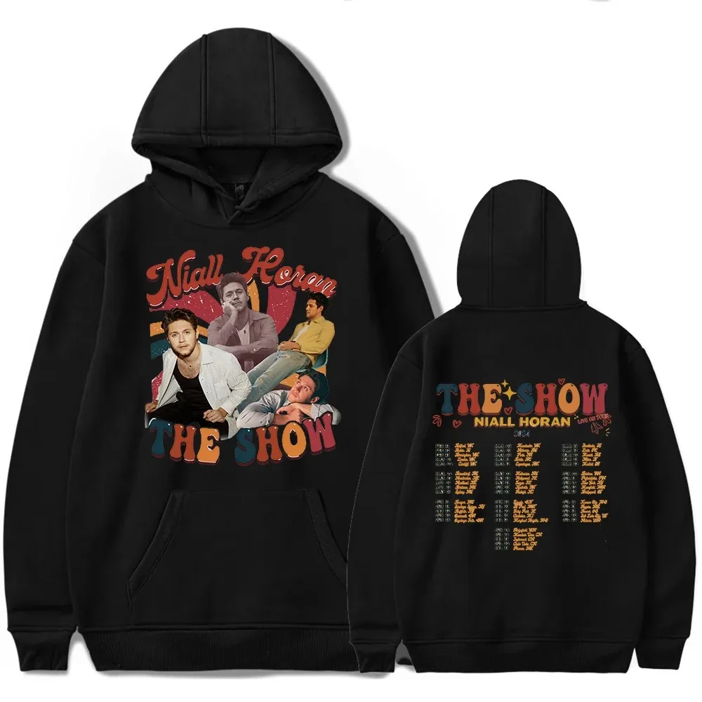 

James Horan hooded men and women, unisex tracksuits, casual sweatshirt, Merch, THE SHOLIVE ON TOUR, NIALL HORAN, Tour, 2024