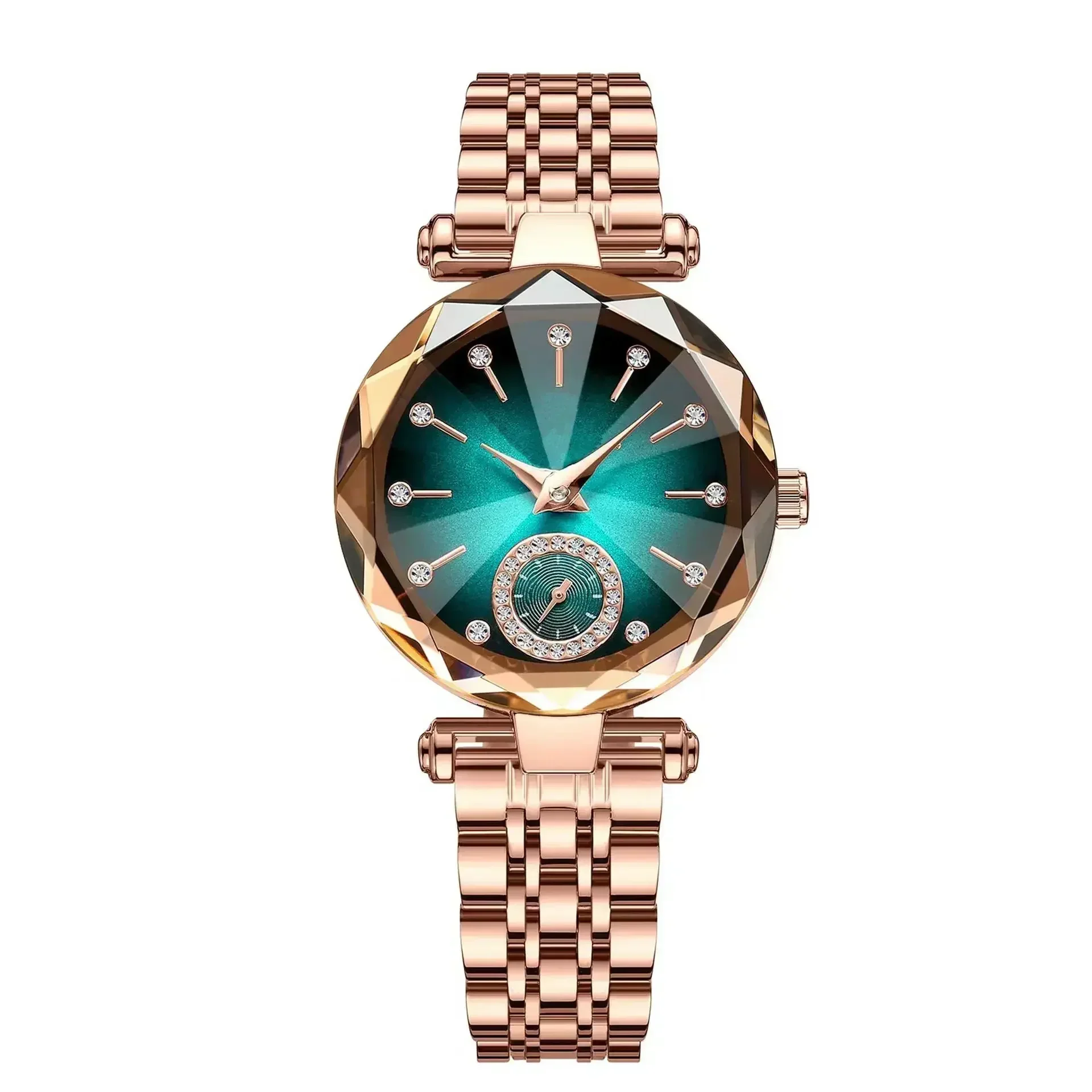 Luxury Woman Wristwatch Elegant Waterproof Stainless Steel Watch for Ladies Dress Diamond Quartz Women's Watches Reloj Часы 손목시계