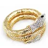 2022 new snake-shaped bracelet punk exaggerated fashion multi-layer full diamond multi-strand snake bracelet 6